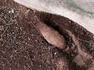 Hallazgo de un proyectil de mortero en un predio recreativo de la ciudad de Córdoba