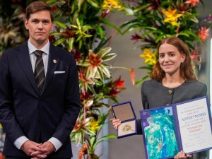 María Corina Machado no llegó al Nobel de la Paz y su hija recibió el premio en Oslo