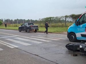 Trágico choque en Córdoba: muere un motociclista tras ser embestido por un camión