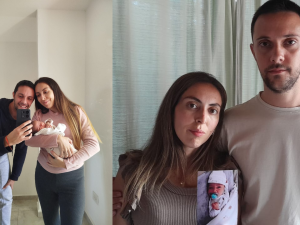 Tras perder a su bebé de dos meses, impulsan un proyecto para ampliar el "test del talón"