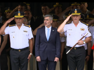 Marcelo Marín asumió como nuevo jefe de la Policía en un acto encabezado por el ministro de Seguridad