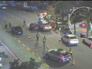 Huyó de un control, atropelló a un motociclista y fue detenido tras una persecución en Nueva Córdoba