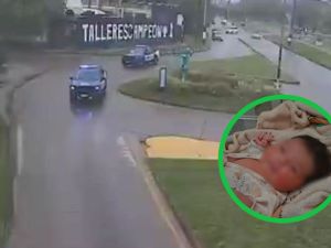 Policías asistieron un parto de urgencia en plena calle de Barrio San Fernando