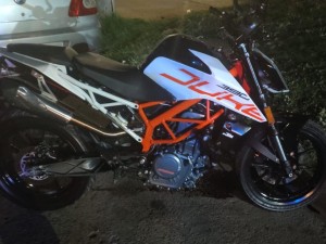 Un joven motociclista perdió el pie tras chocar en Ampliación Residencial América