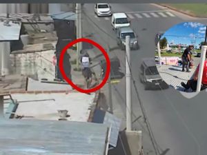 Obrero herido tras recibir una descarga y caer desde un segundo piso en Villa La Tela