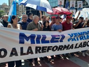 Movilización en Córdoba contra la reforma laboral mientras el Senado debate el proyecto
