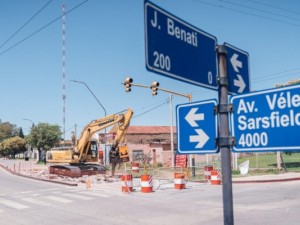 Nueva obra pluvial en Vélez Sarsfield mejora el drenaje y la circulación en el sur de la ciudad